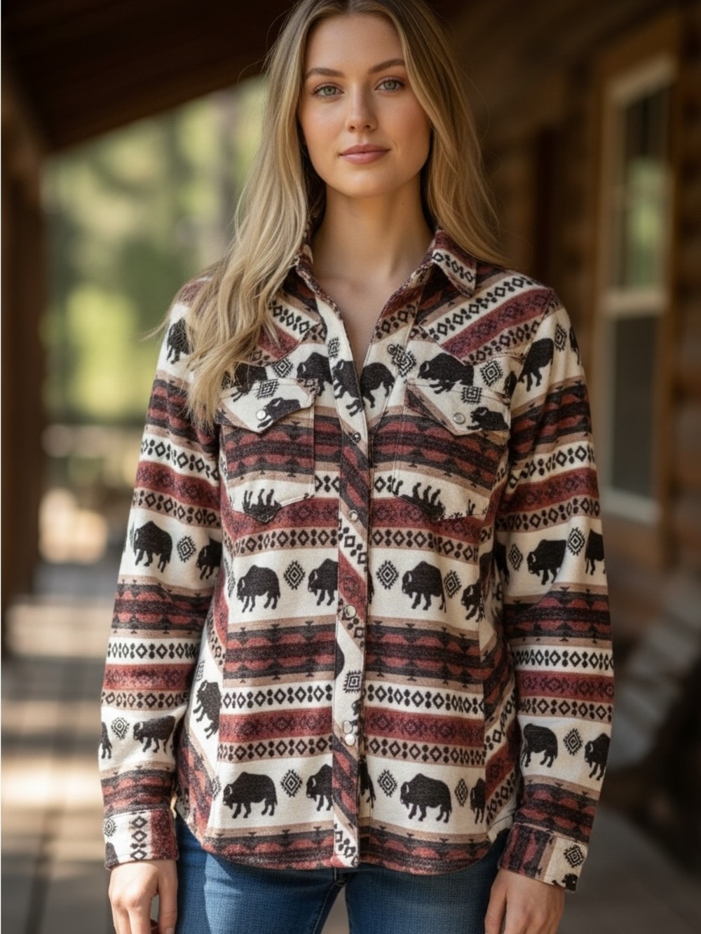 Outback Lorelei Bison Performance Shirt